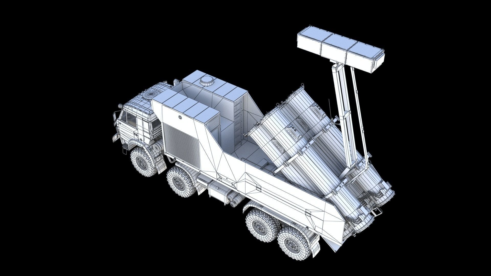 Rubezh-ME Coastal defense missile system 3D model_24