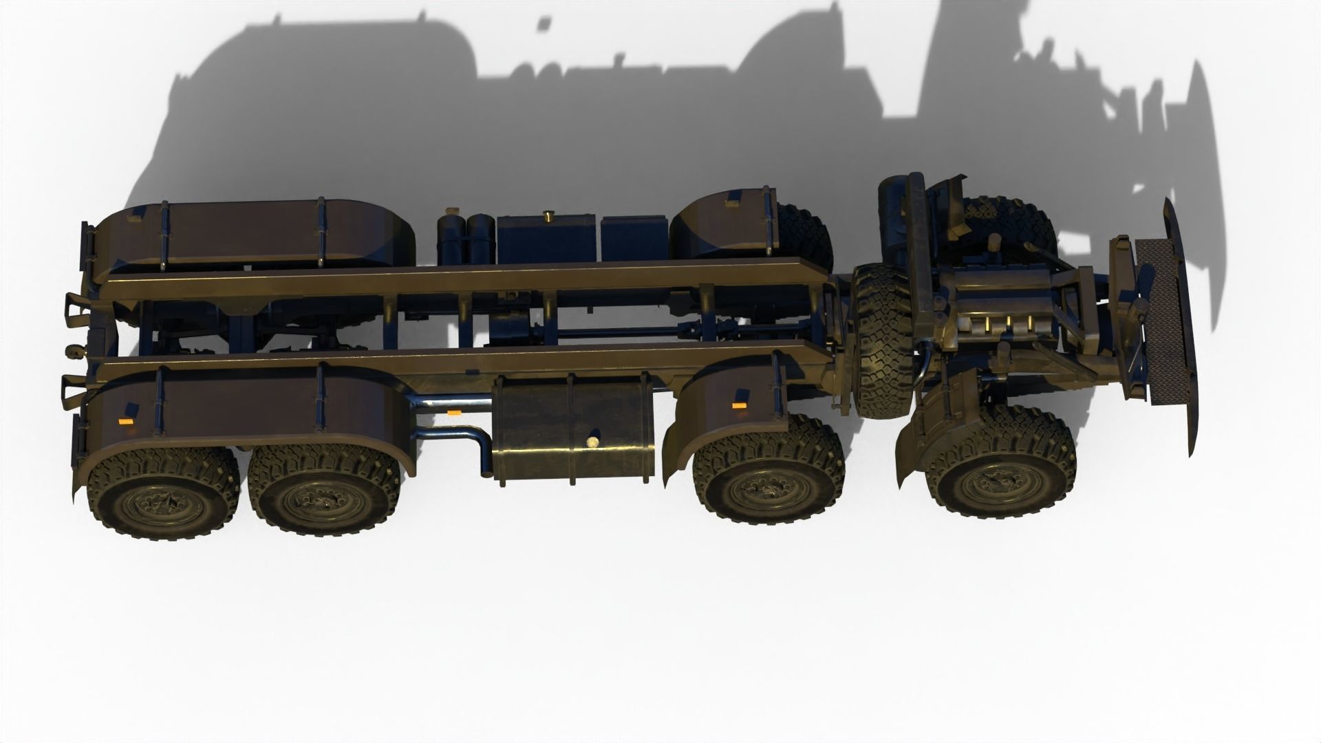 Rubezh-ME Coastal defense missile system 3D model_10