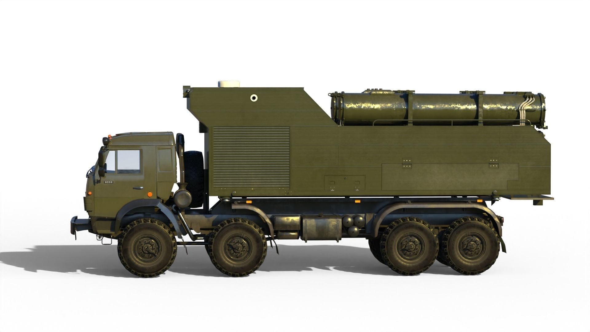 Rubezh-ME Coastal defense missile system 3D model_12