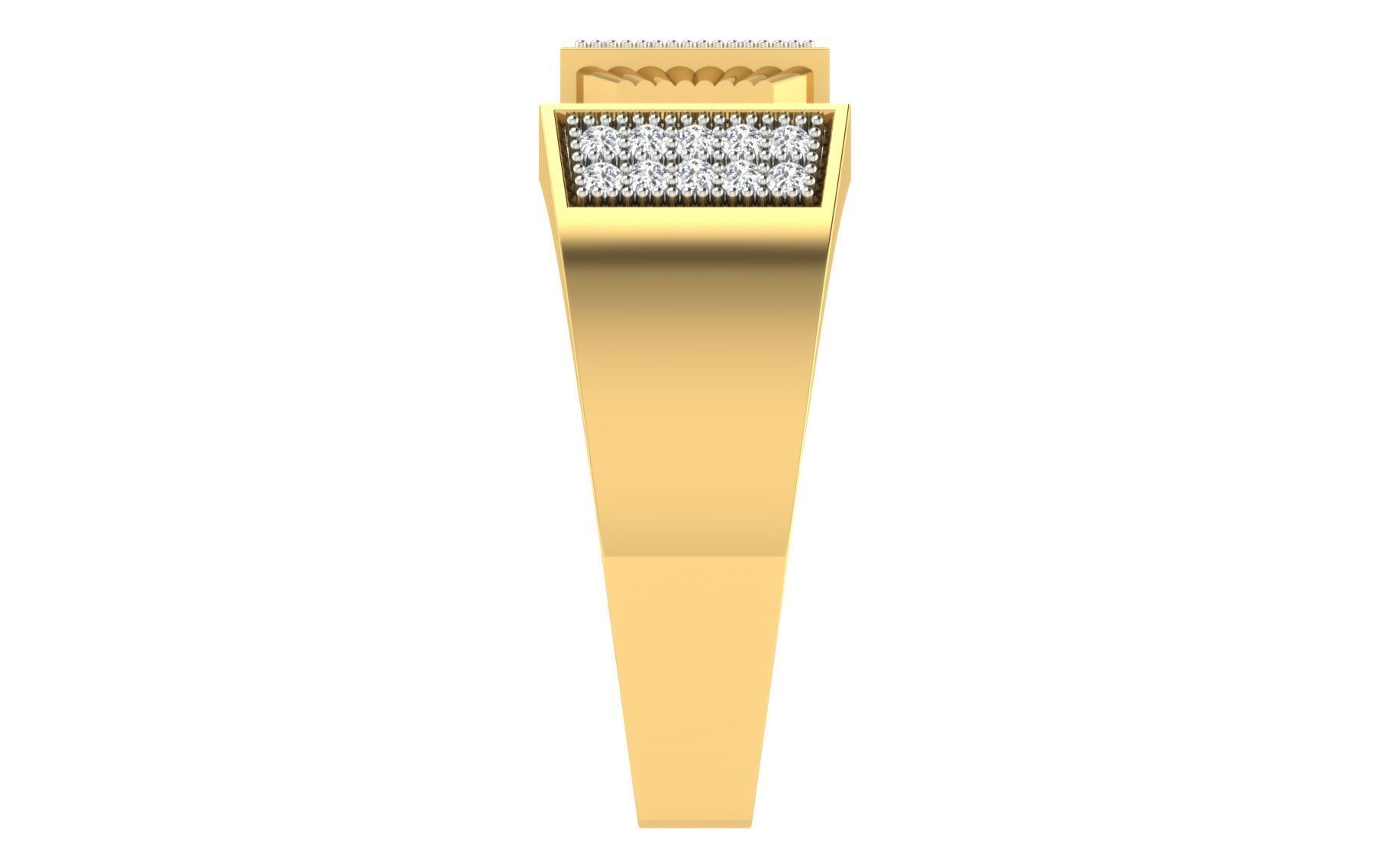 Gents Ring 3D print model_6