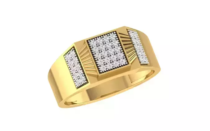 Gents Ring 3D print model