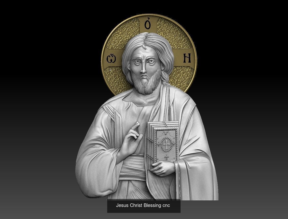 12 Apostle and Jesus 3D Model Collection_1