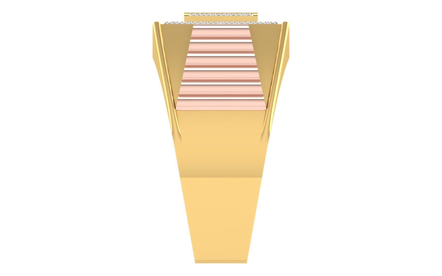 Gents Ring 3D print model_5