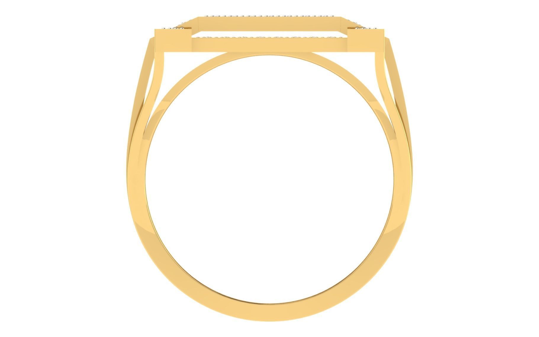 Gents Ring 3D print model_4