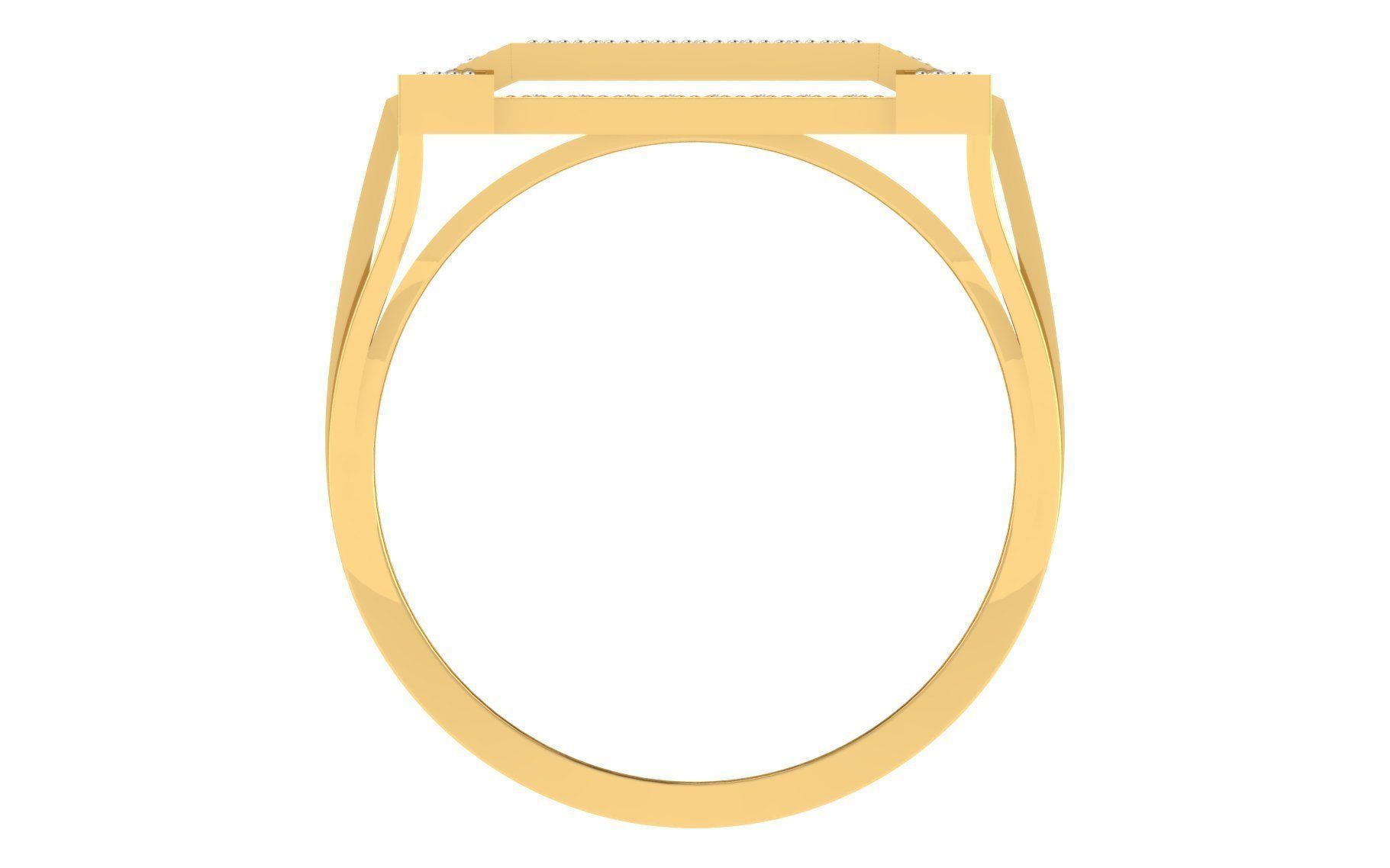 Gents Ring 3D print model_2