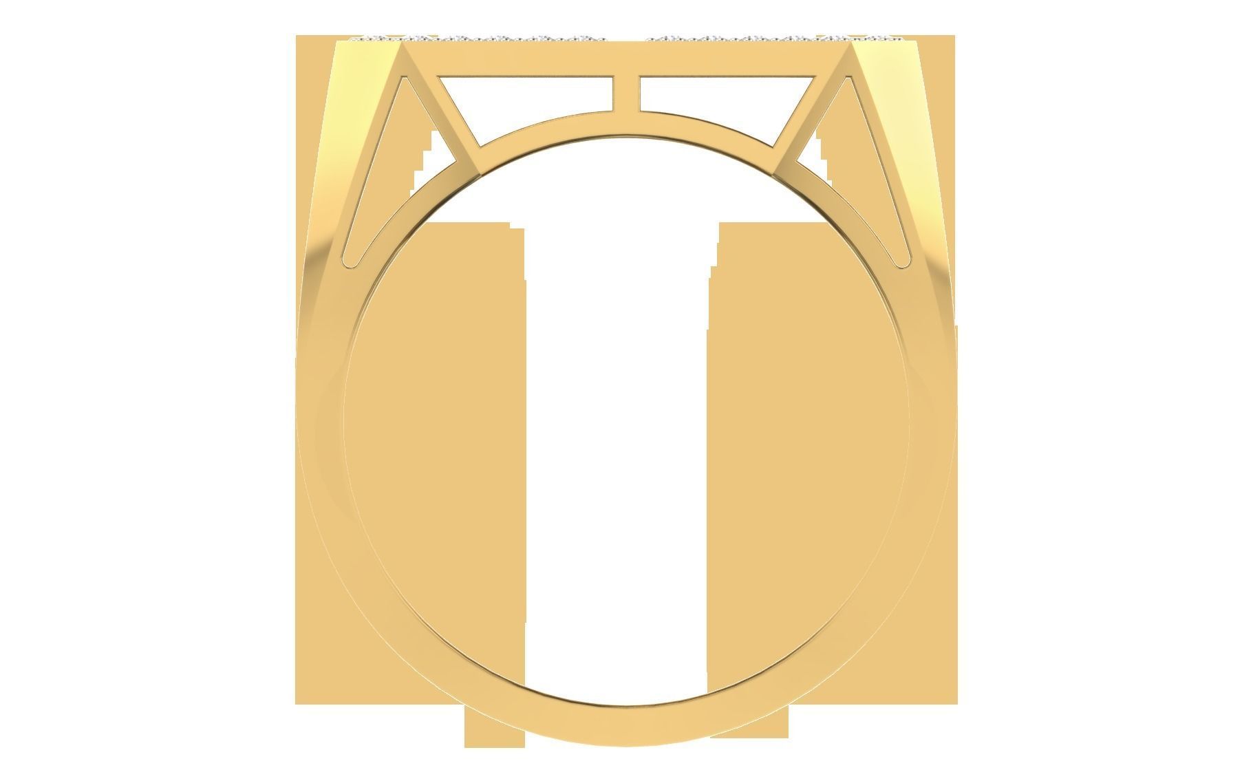 Gents Ring 3D print model_4