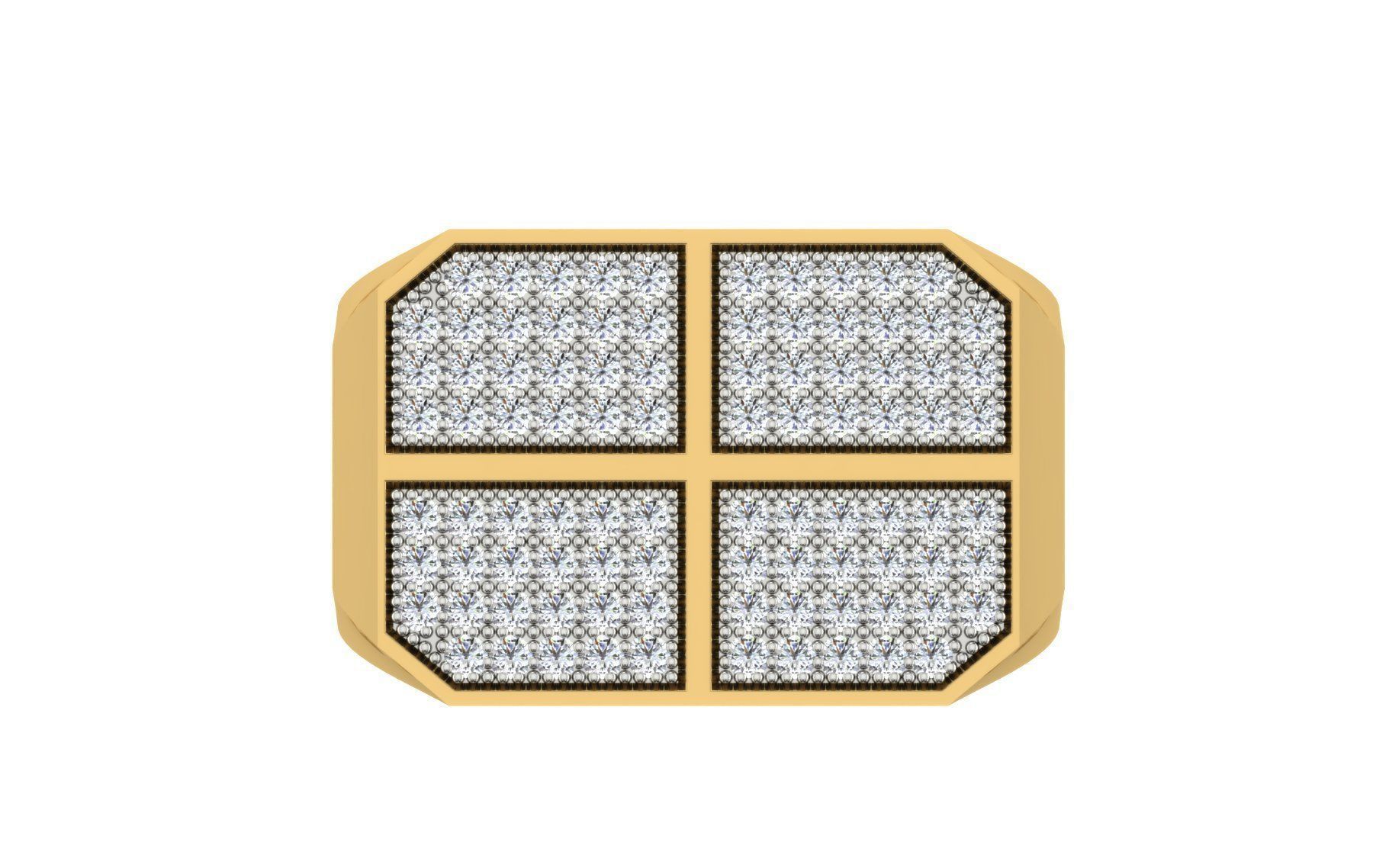 Gents Ring 3D print model_7