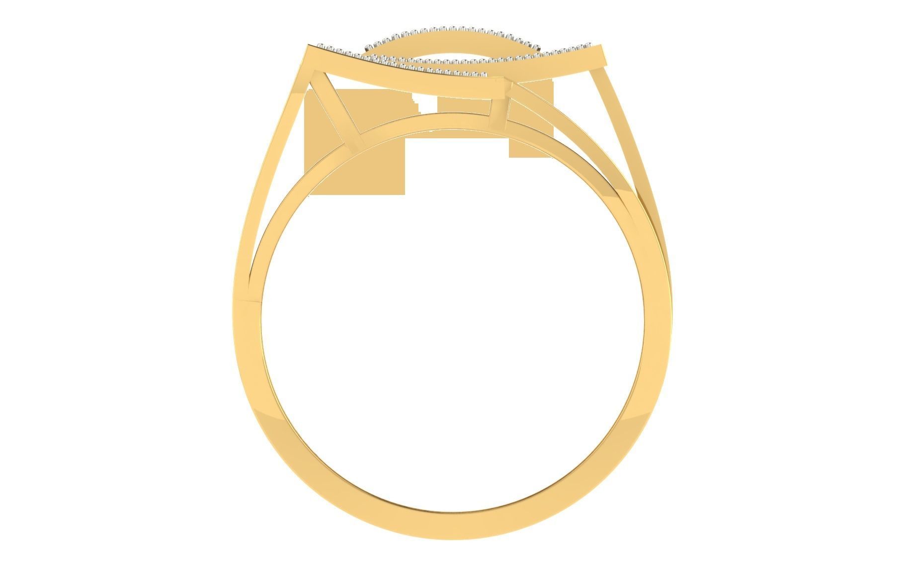 Gents Ring 3D print model_3