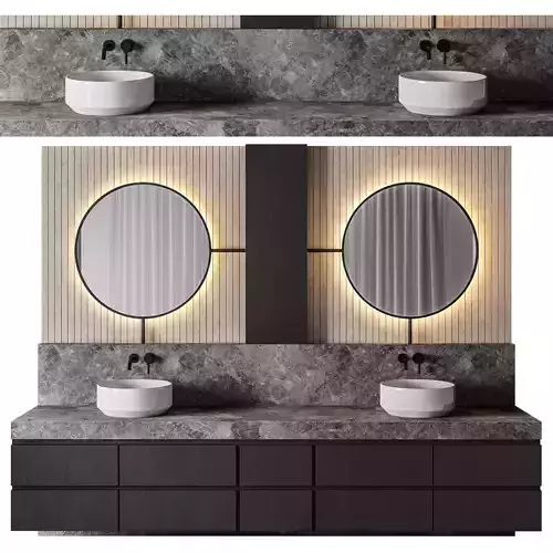Luxury Bathroom 75 3D model
