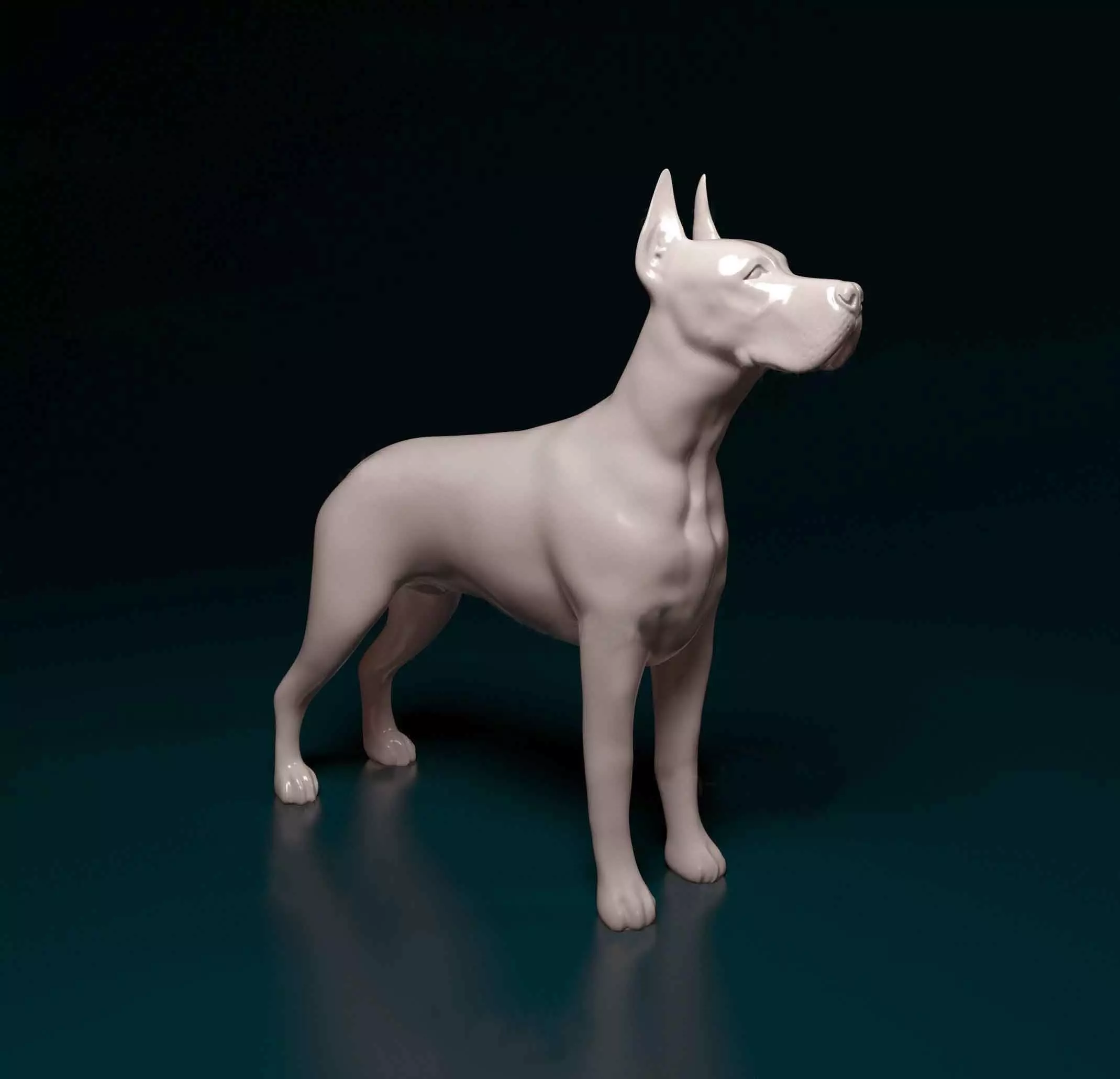 Great Dane 3D print model