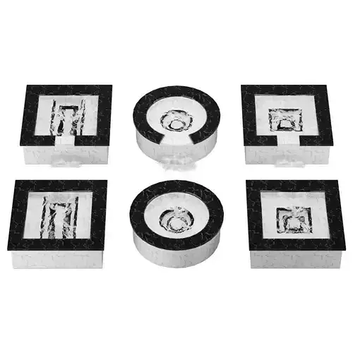 Jacuzzi set marble coffee table