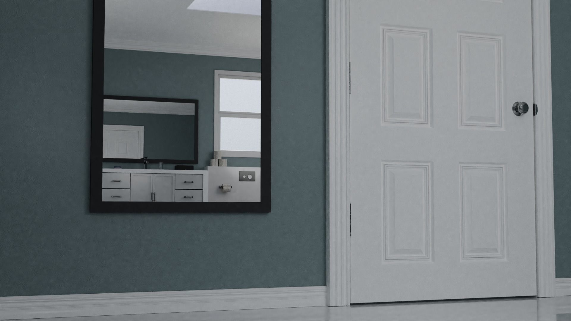 Modern Bathroom 3D model_8