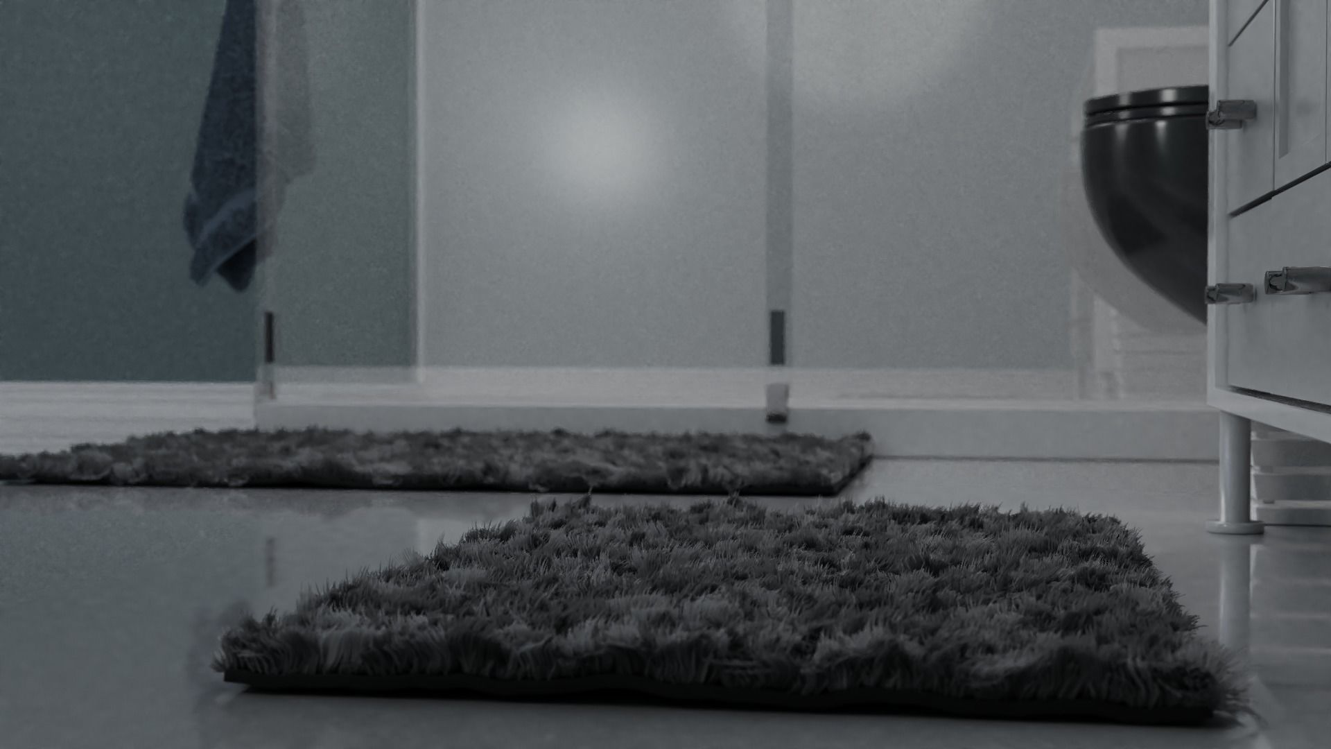 Modern Bathroom 3D model_9