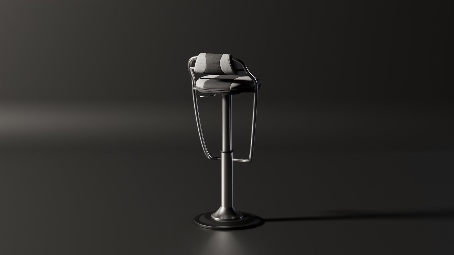 Sci Fi Stool 1 3D model_2