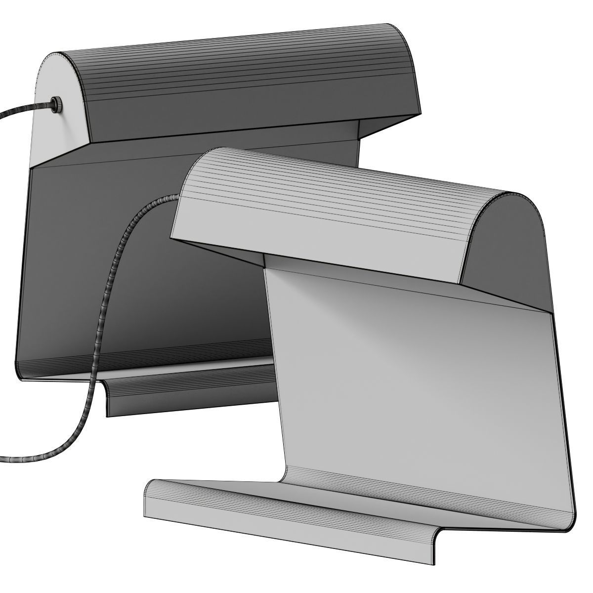 Vitra Lampe De Bureau 3D model_2