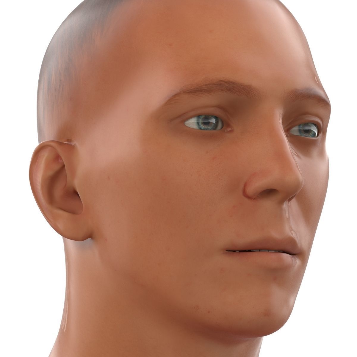 Soccer Player Generic  3D model_28