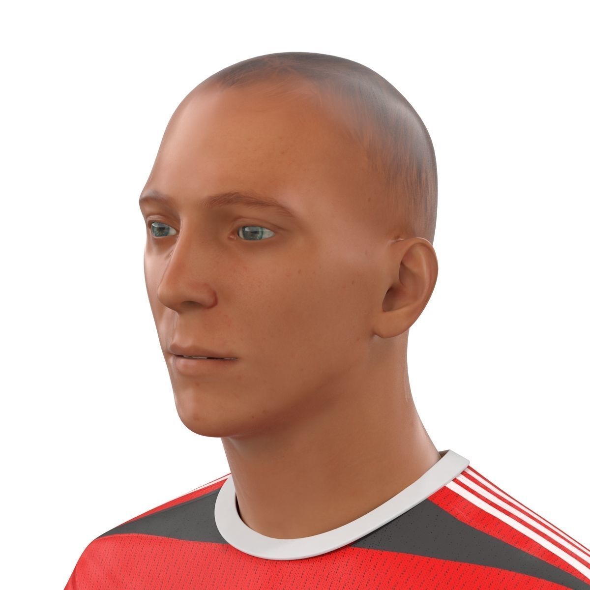 Soccer Player Generic  3D model_27