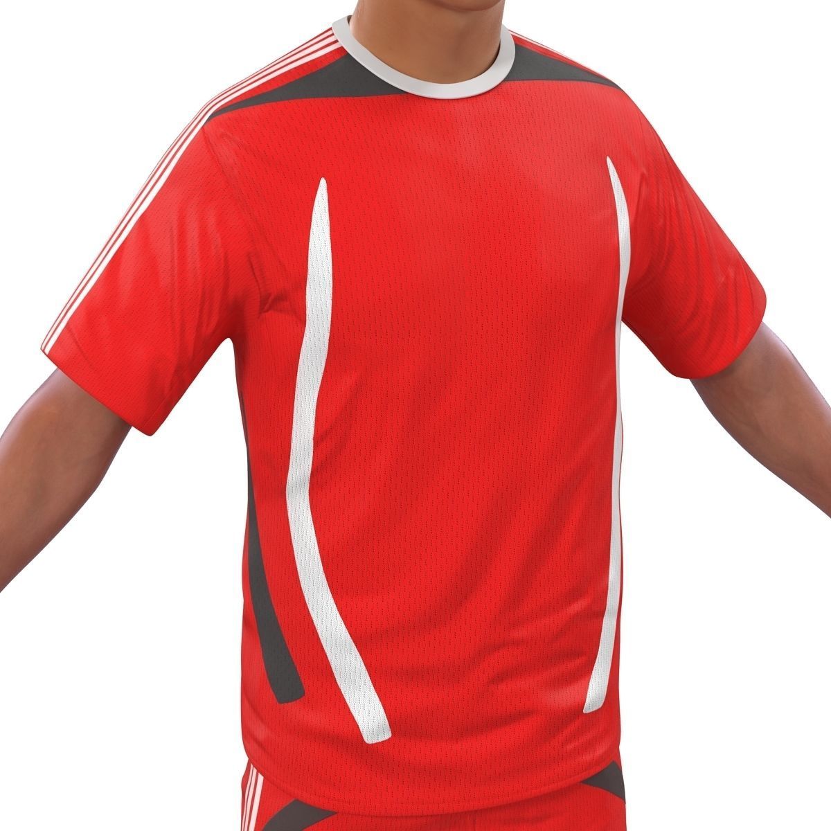 Soccer Player Generic  3D model_20