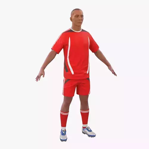 Soccer Player Generic  3D model