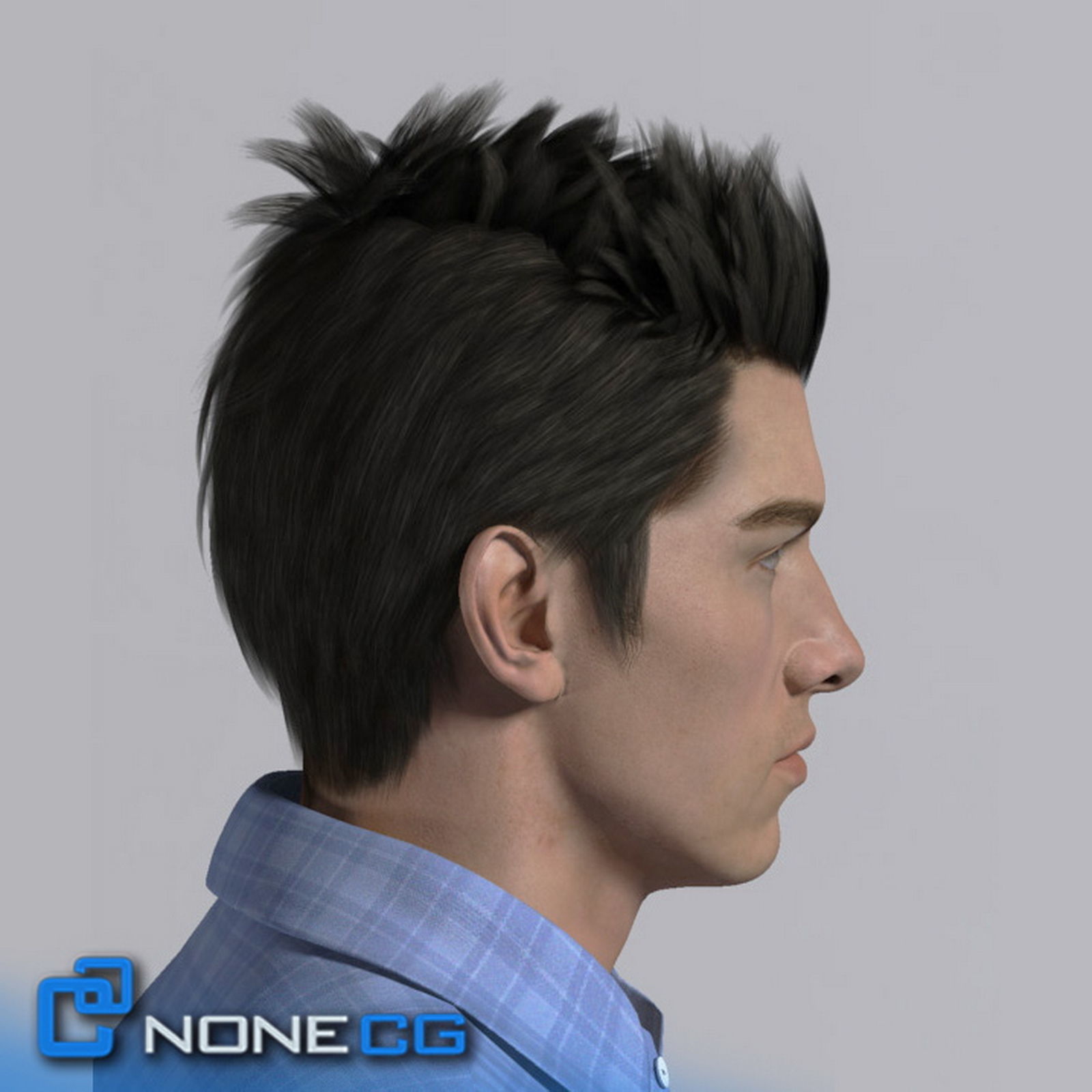 Adult Male Tom Rigged 3D model_8