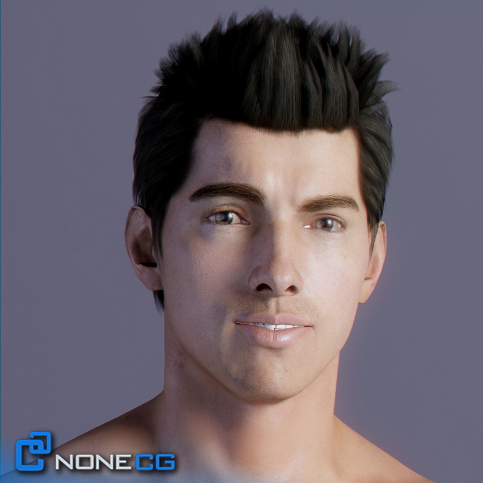 Adult Male Tom Rigged 3D model_1