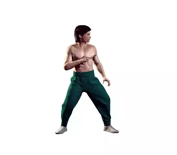 LIU KANG FAN HD REMIX 3D model