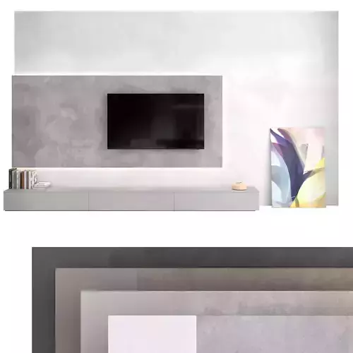 TV wall set 21