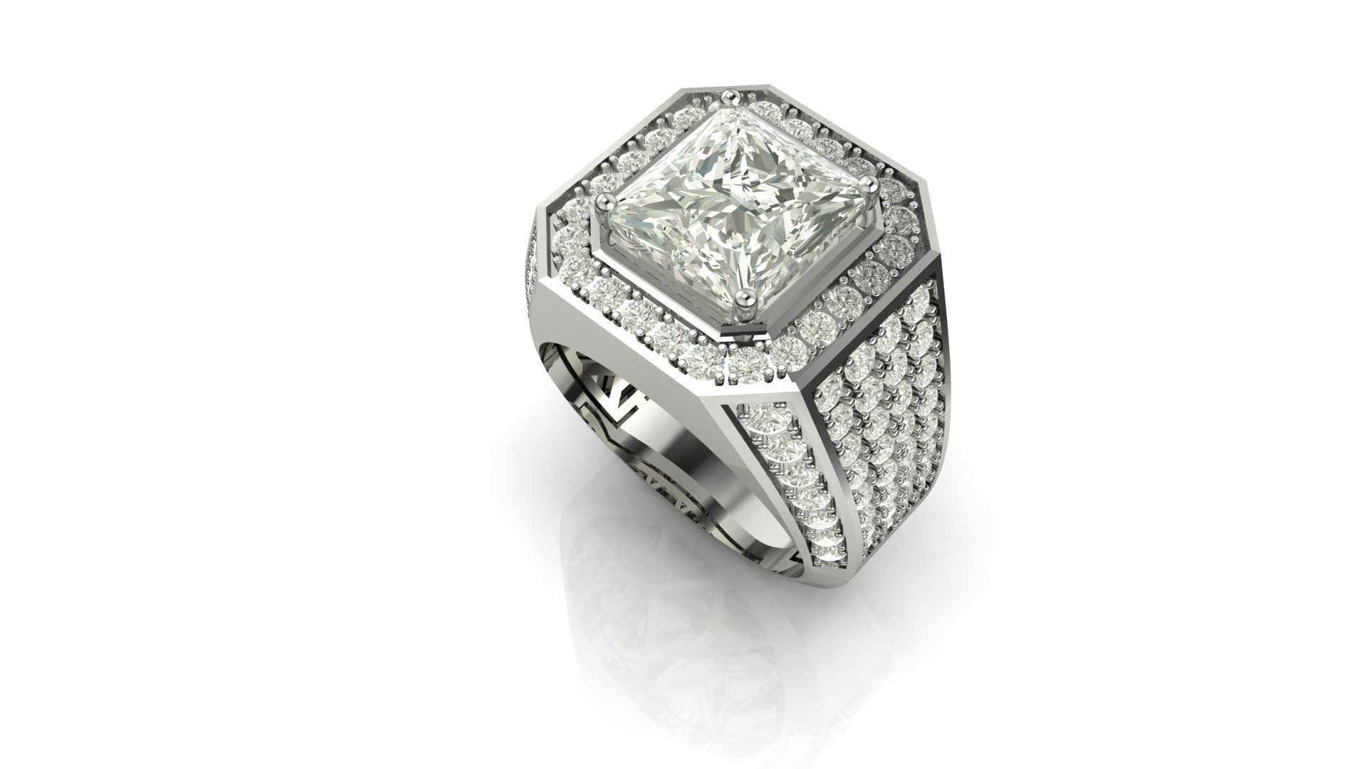 MENS RING 3D print model_1