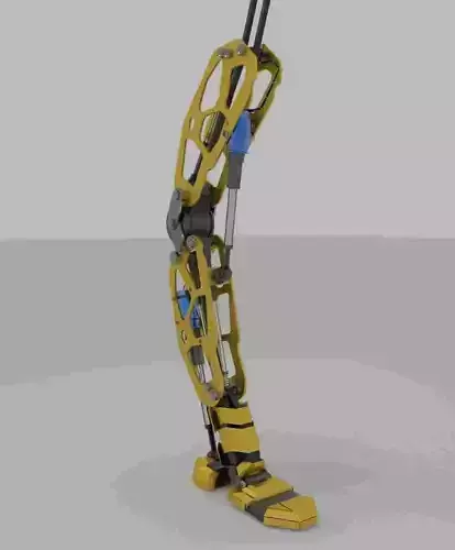 Robot Foot Free 3D model