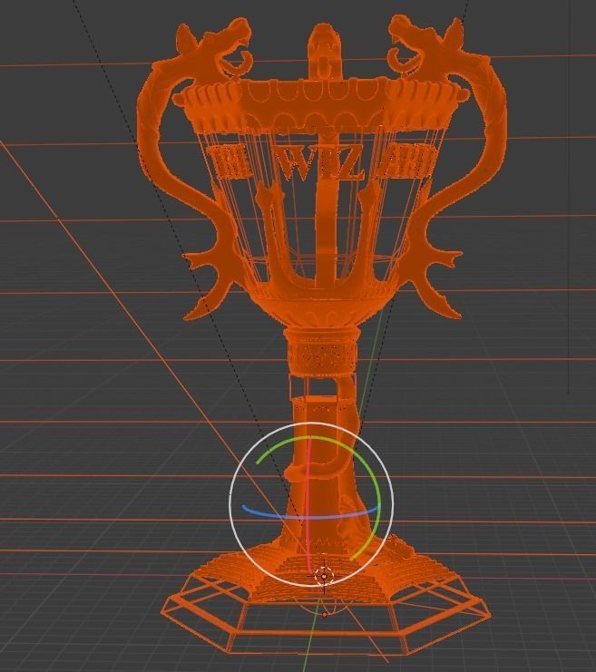 TRIWIZARD CUP HARRY POTTER 3D model_4