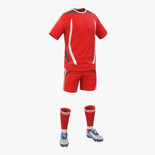 Soccer Clothes Generic 3D model