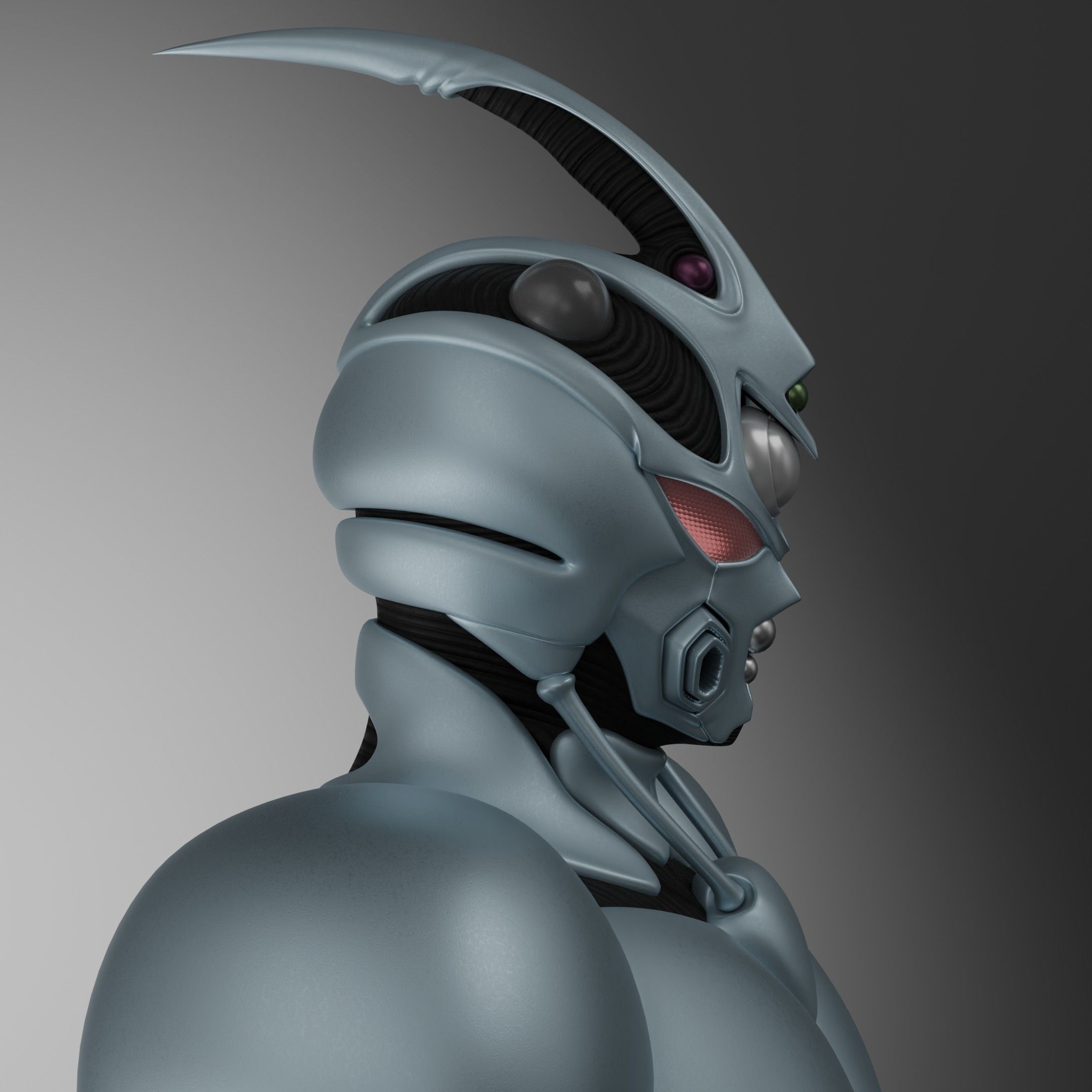 Guyver 3D model_6
