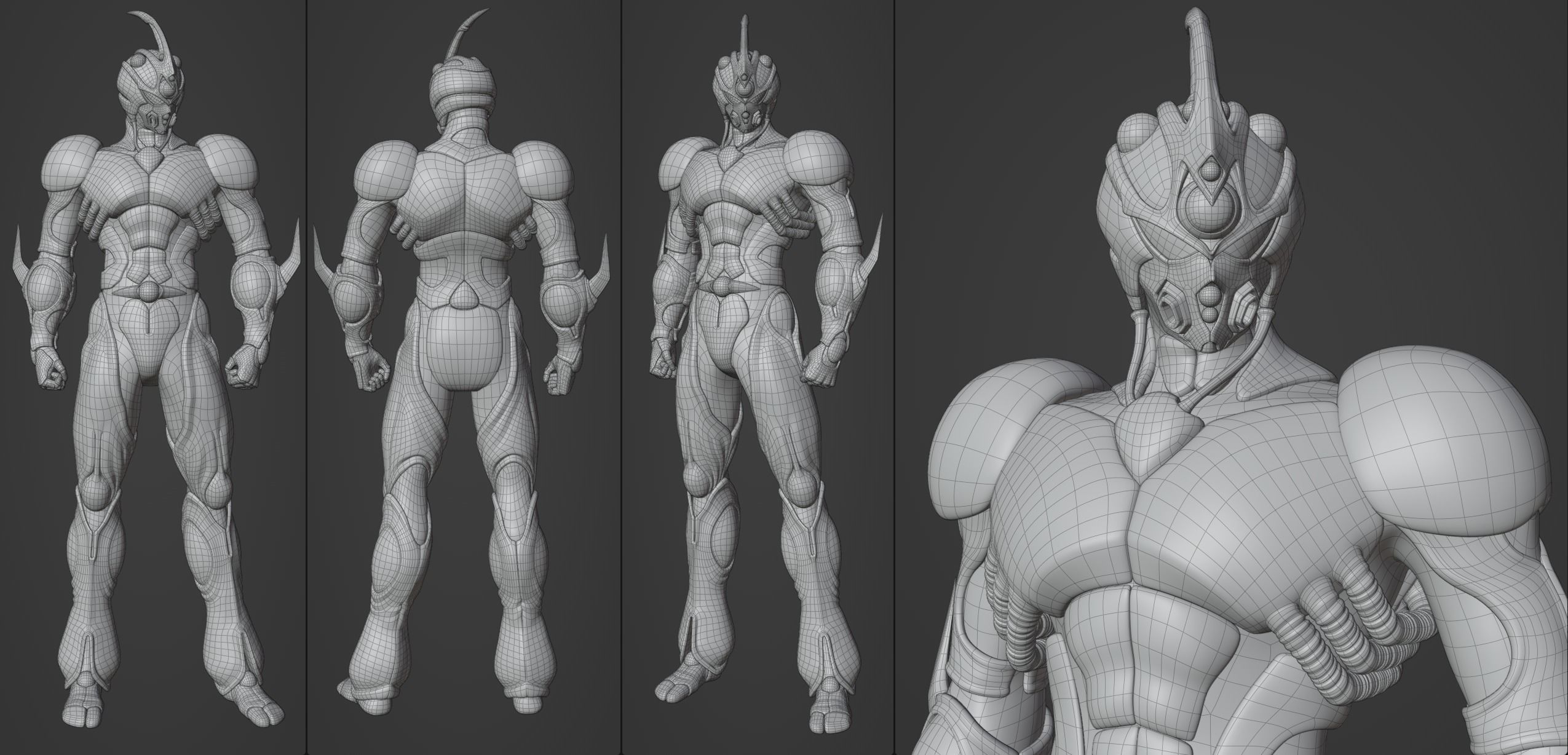 Guyver 3D model_7