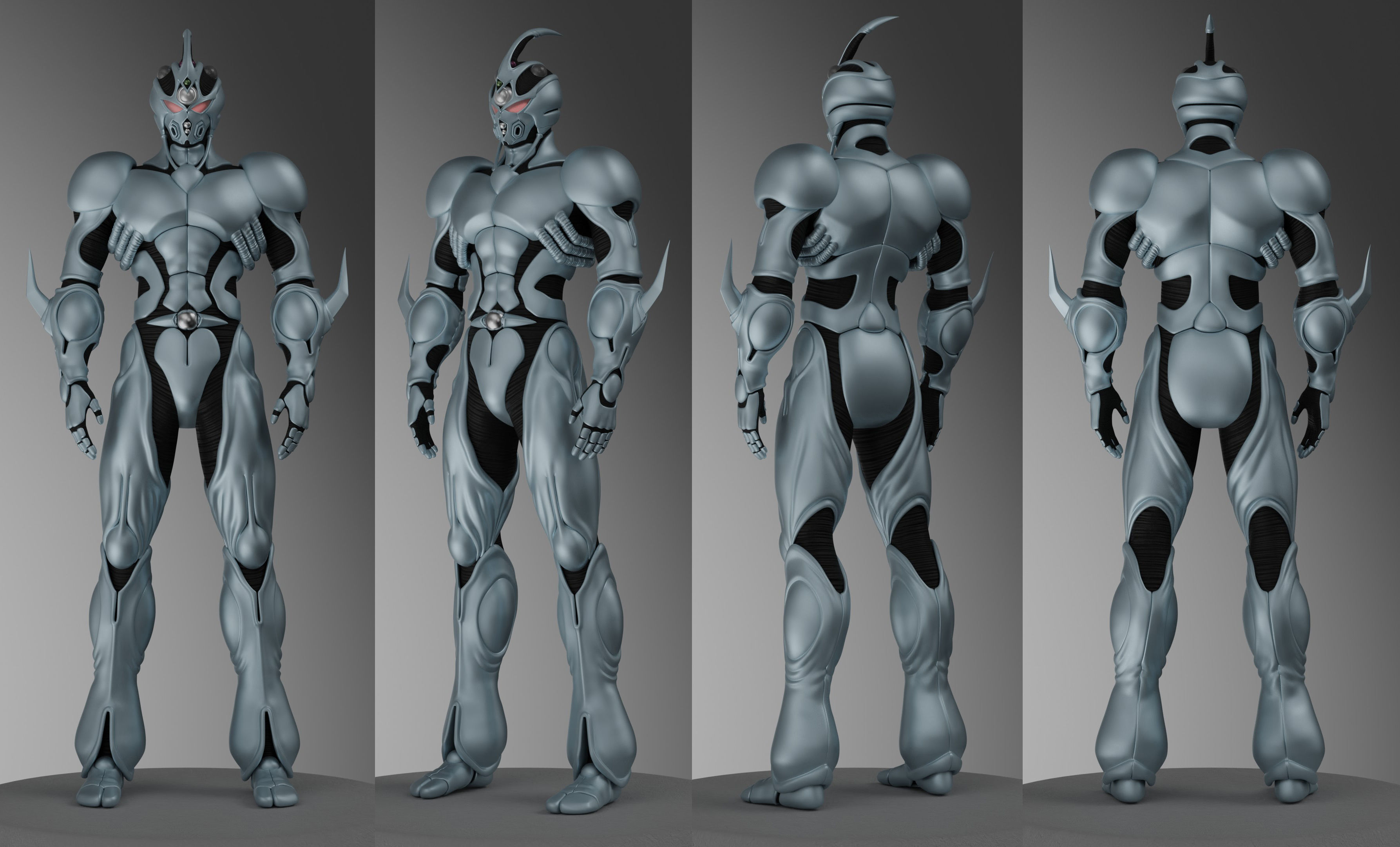 Guyver 3D model_1