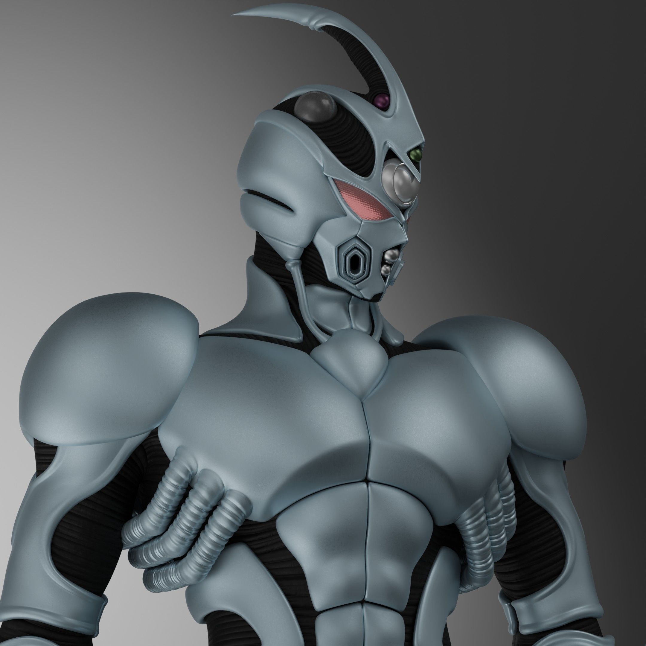 Guyver 3D model_3