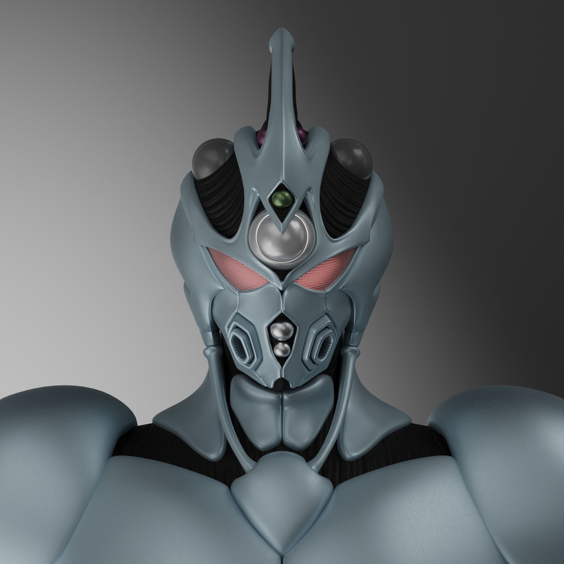 Guyver 3D model_5