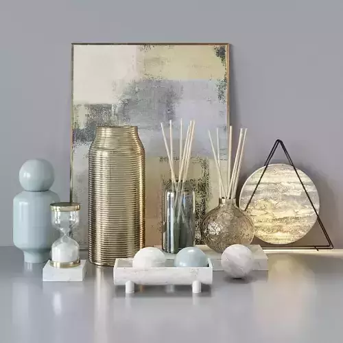 Decorative Set 1 of items on table