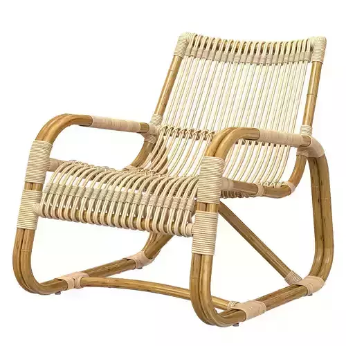 Curve lounge chair INDOOR rattan Cane-line