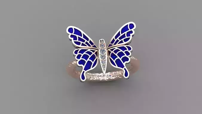 butterfly ring