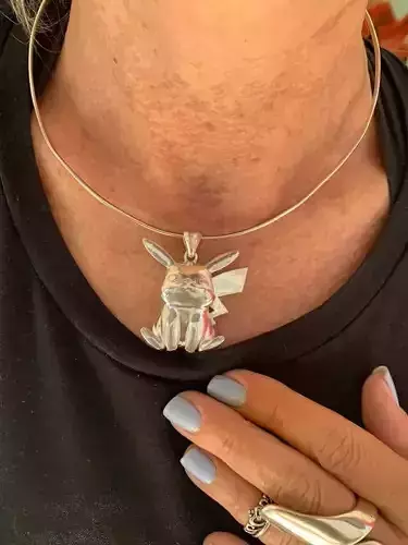 Pikachu pendant medal