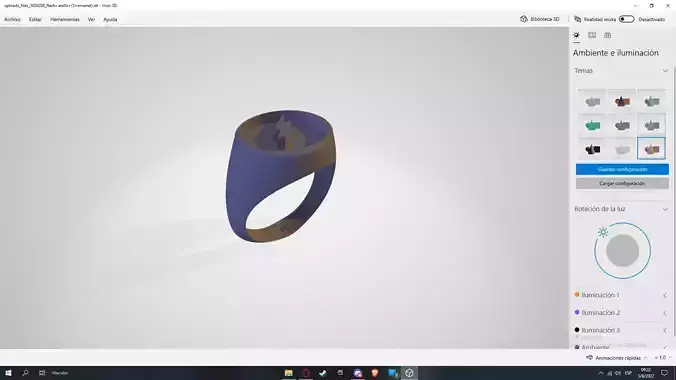 Flash Ring Updated 3D print model