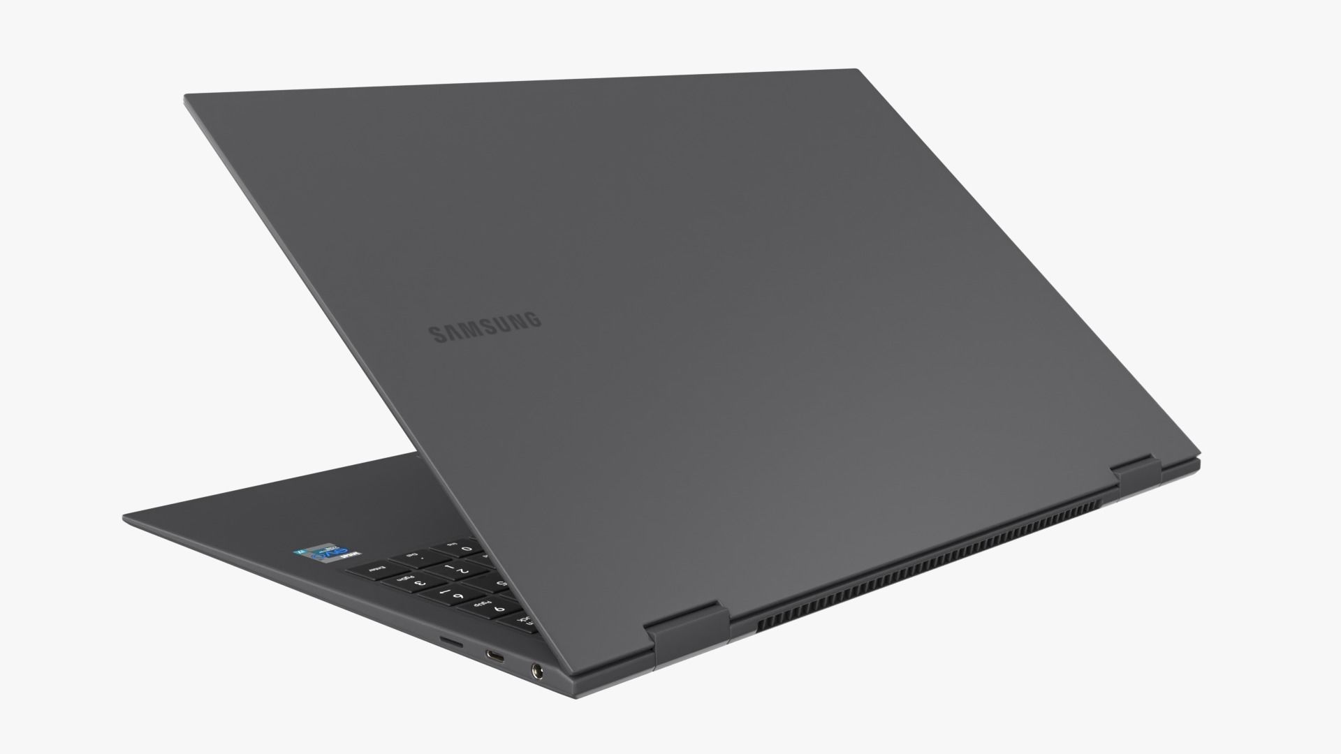 Galaxy Book 2 Pro 360 Graphite 3D model_3