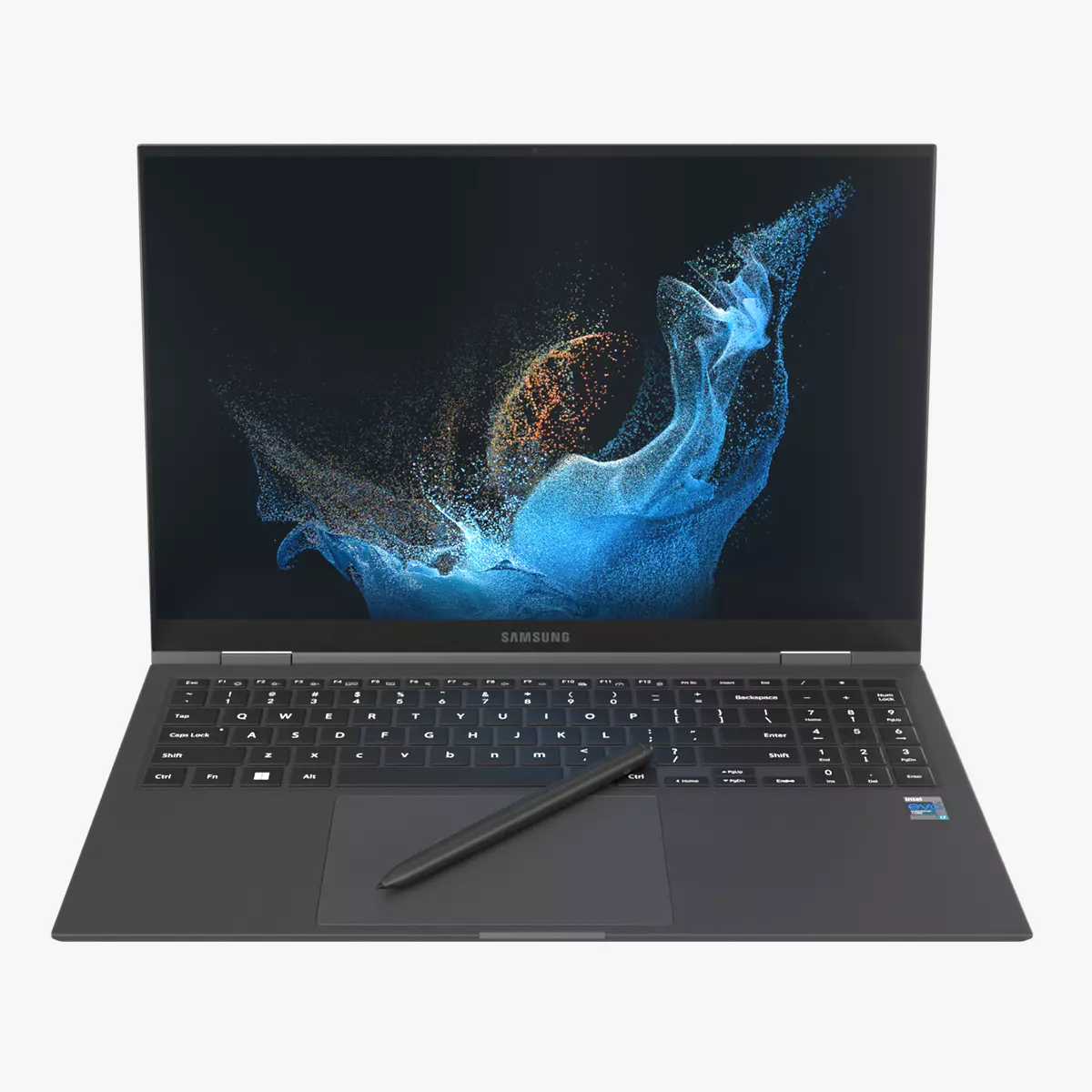 Galaxy Book 2 Pro 360 Graphite 3D model_0