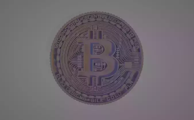 Bitcoin 3D Model