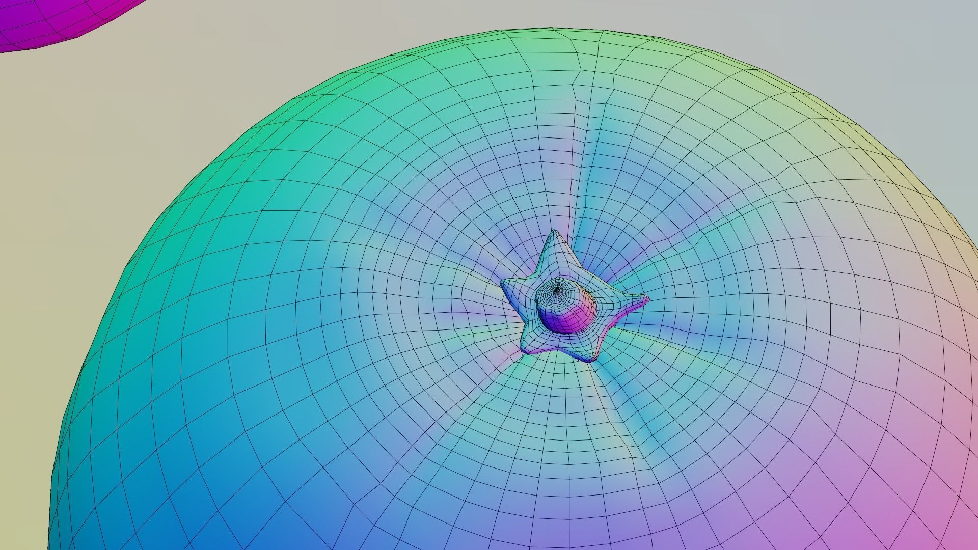 Orange half and whole 3D model_10