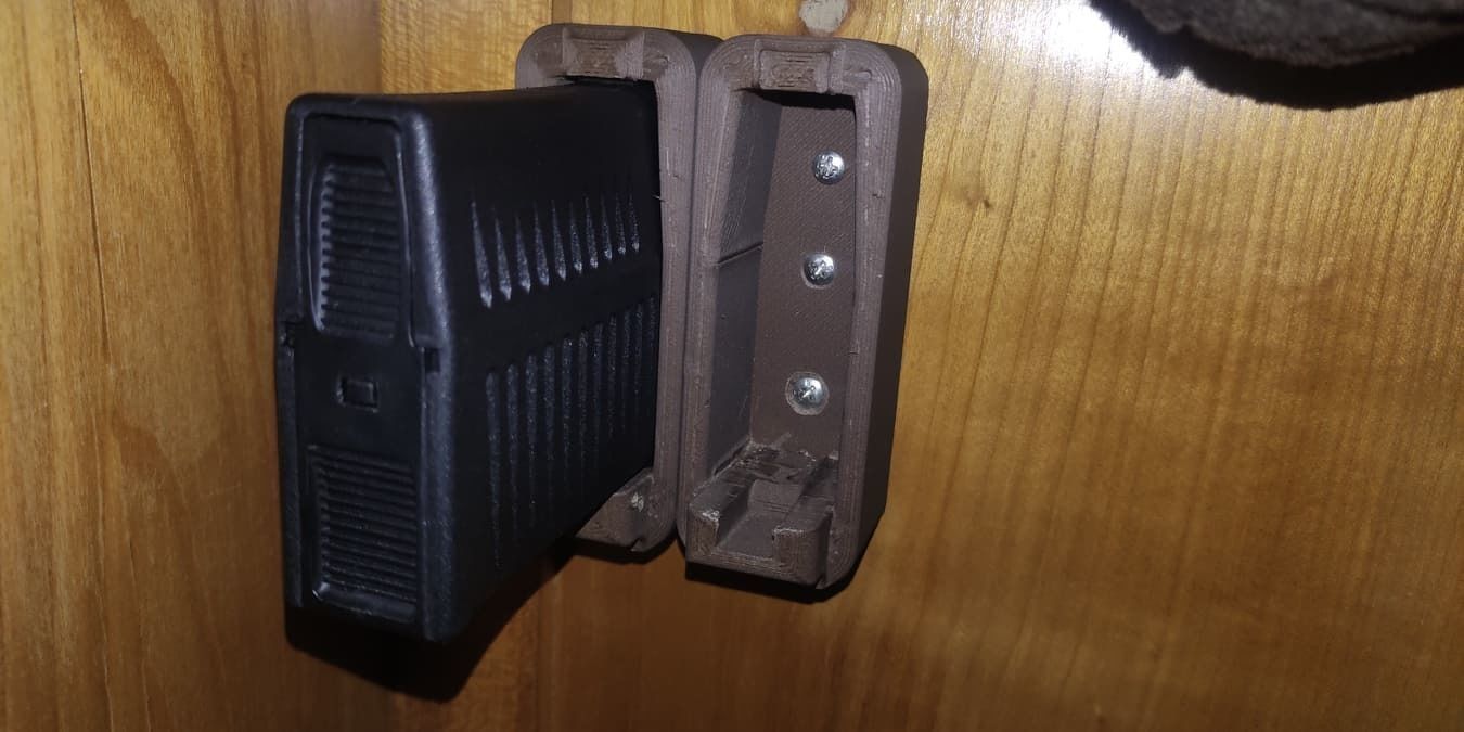 AK or Saiga rifle stand 3D print model_2