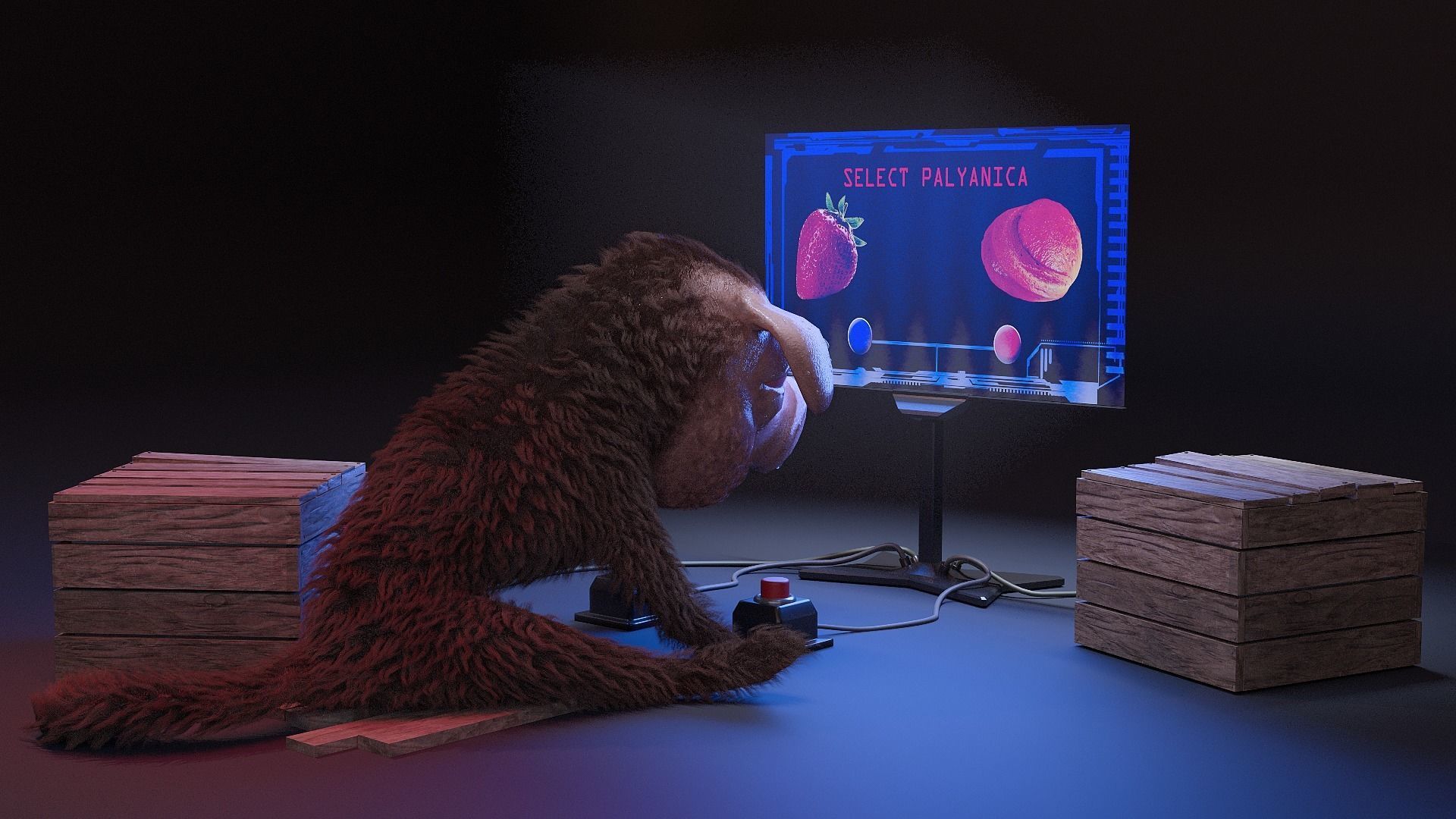 piggy dog 3D model_6