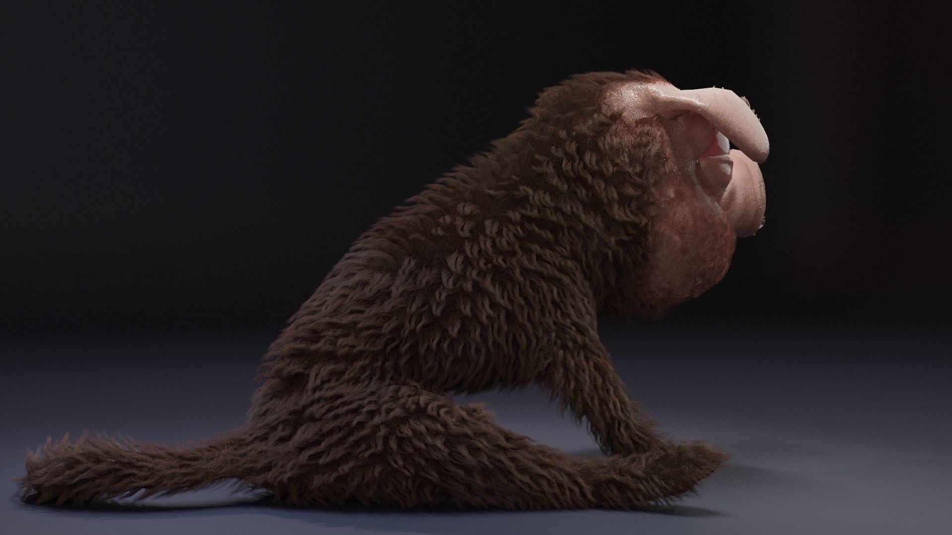 piggy dog 3D model_12