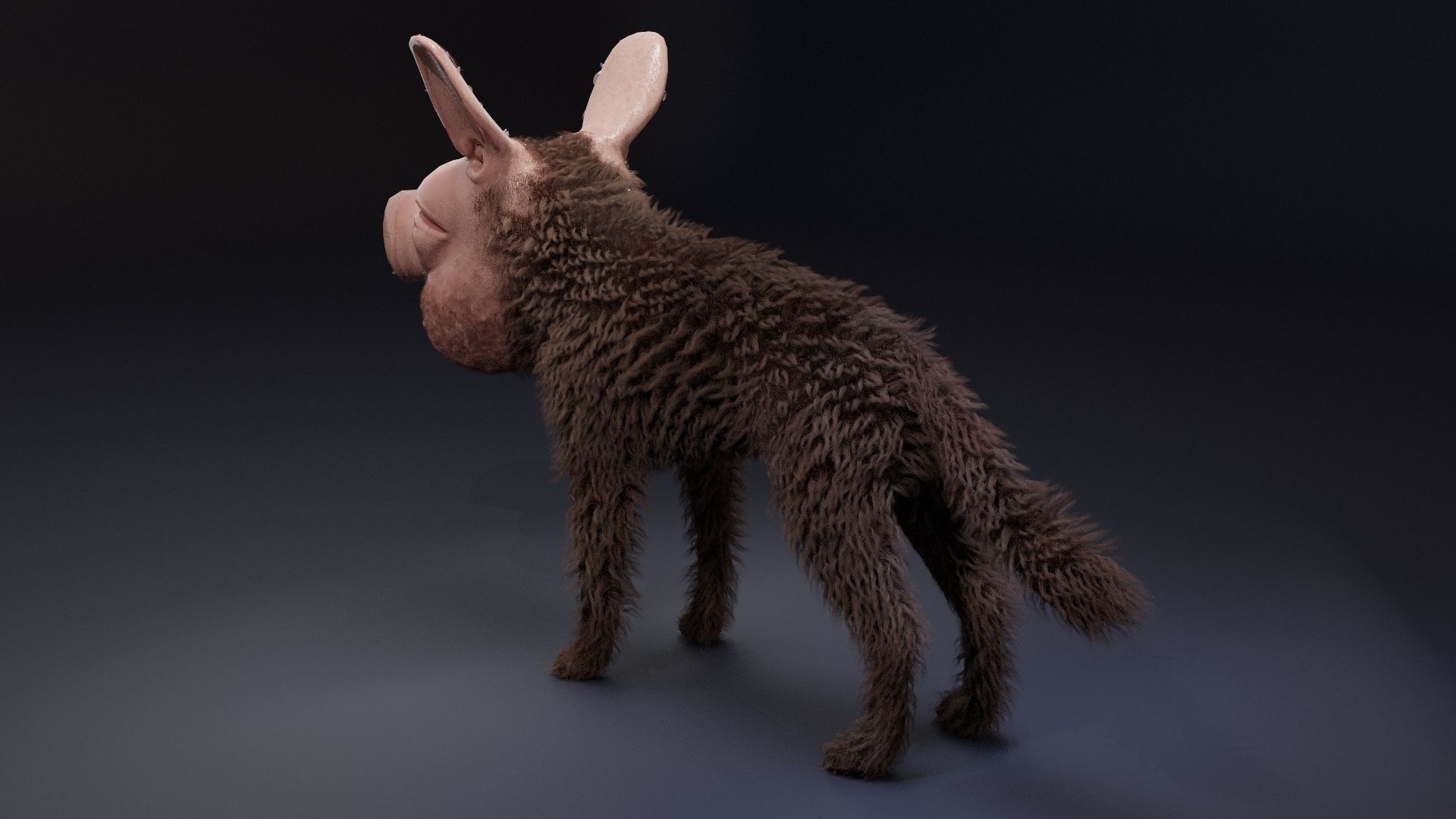 piggy dog 3D model_8