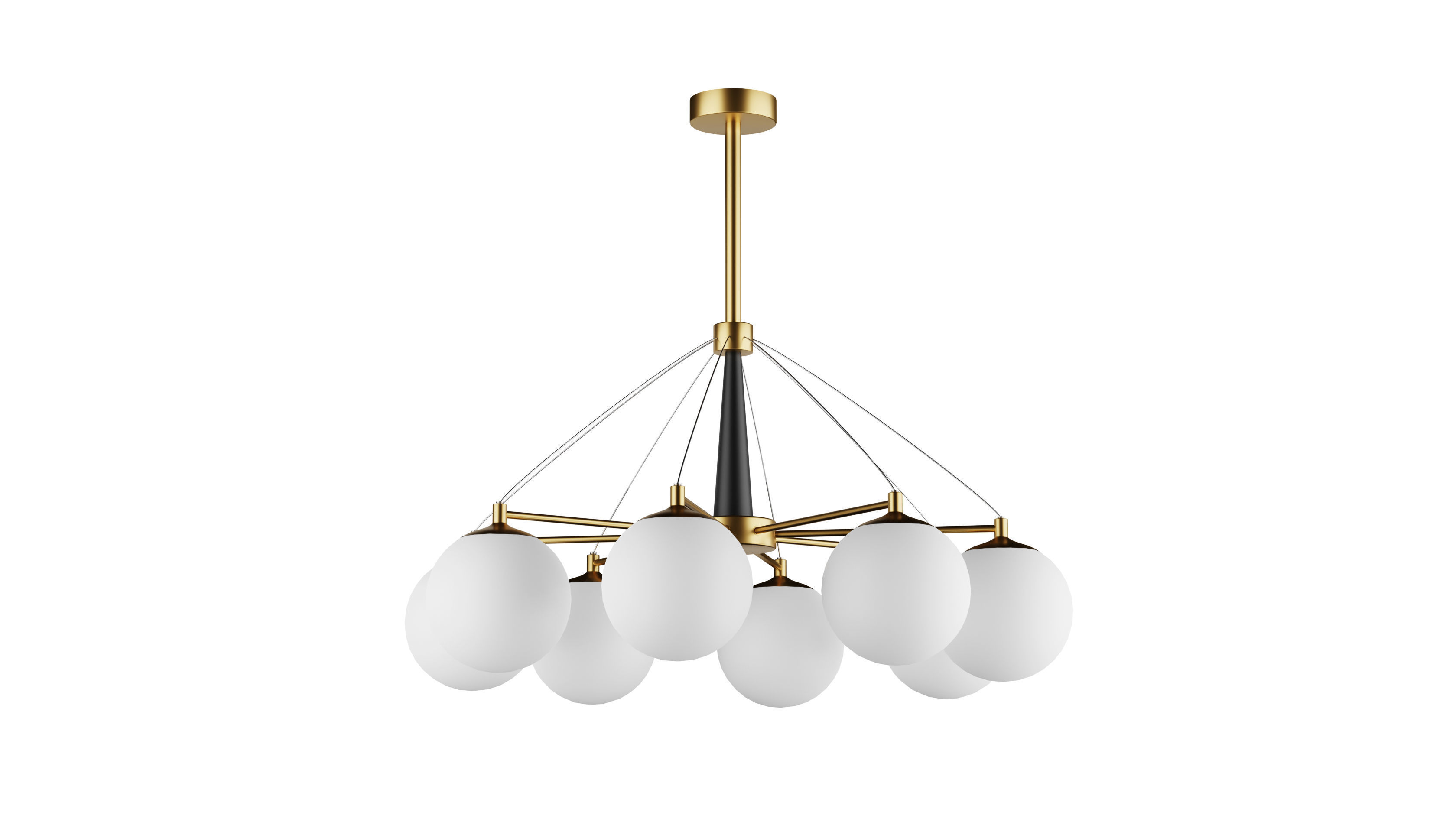 Kda-4025 Chandelier Lamps 3D model_1